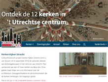 Tablet Screenshot of kerkenkijken.nl